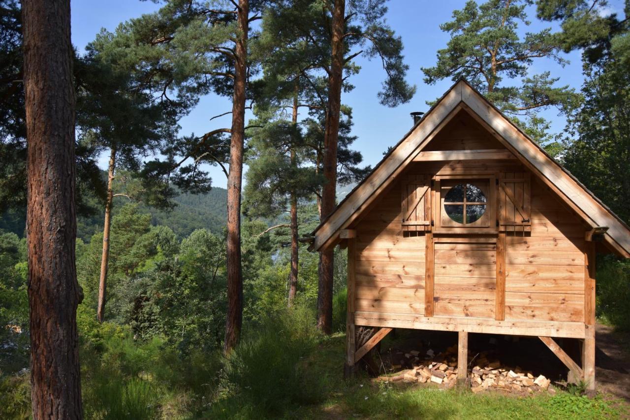 Cabane Lodge Domaine Du Lac Chambon Murol Luaran gambar