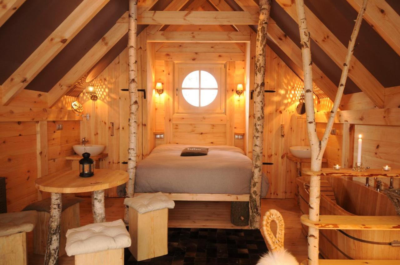 Cabane Lodge Domaine Du Lac Chambon Murol Luaran gambar