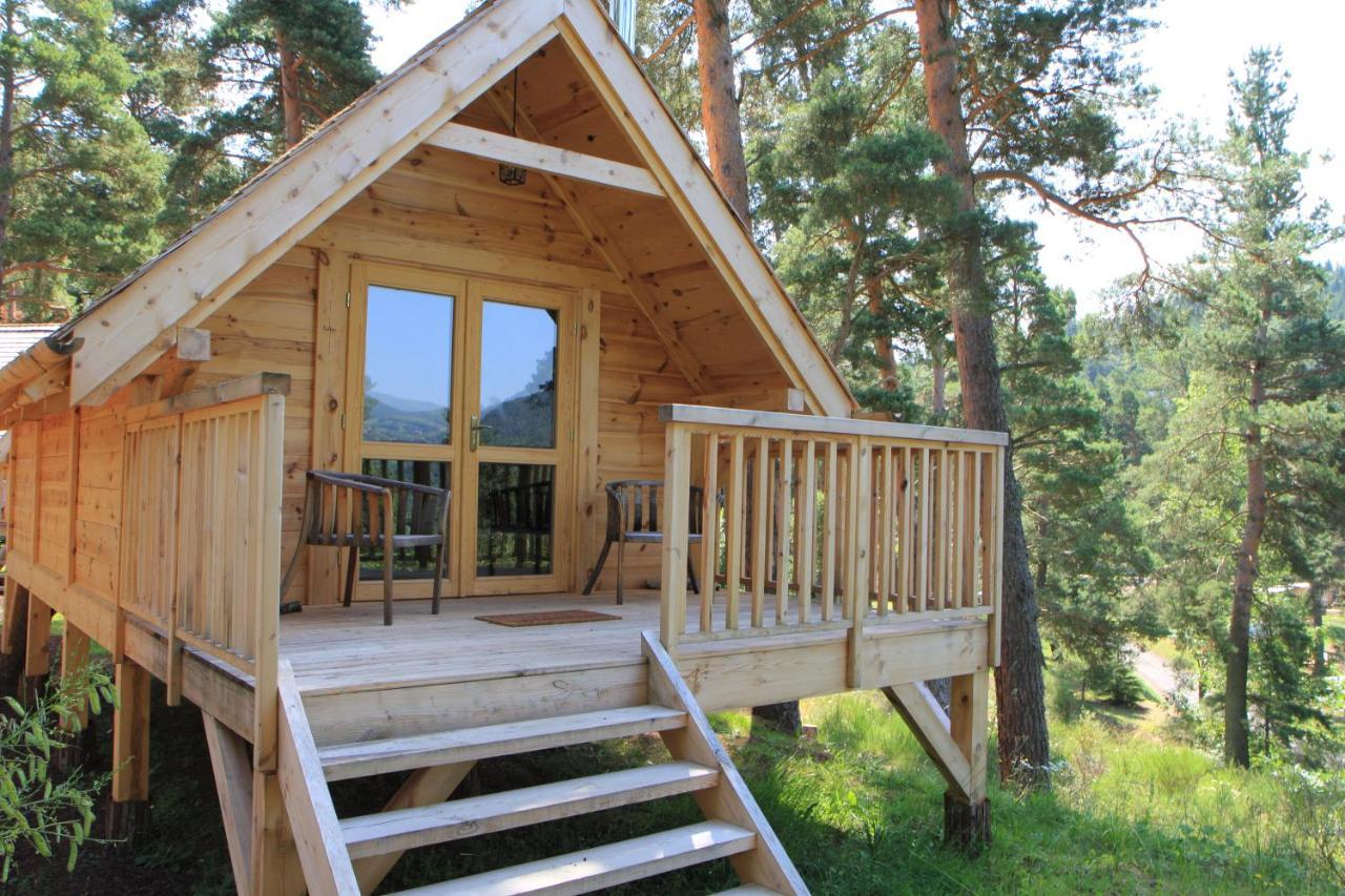 Cabane Lodge Domaine Du Lac Chambon Murol Luaran gambar