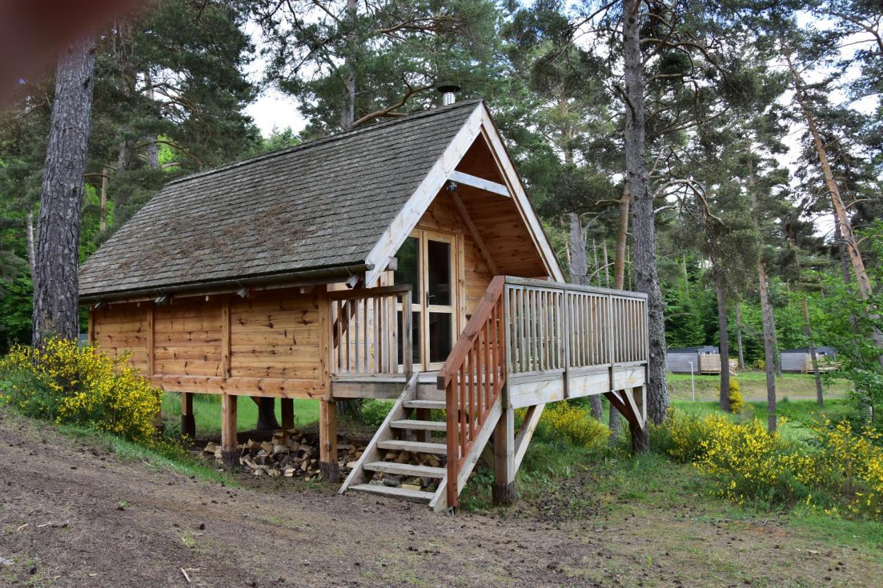 Cabane Lodge Domaine Du Lac Chambon Murol Luaran gambar